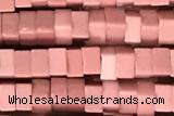AGAT123 15 inches 2*3*3mm square oxidized agate beads