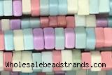 AGAT129 15 inches 2*3*3mm square oxidized agate beads
