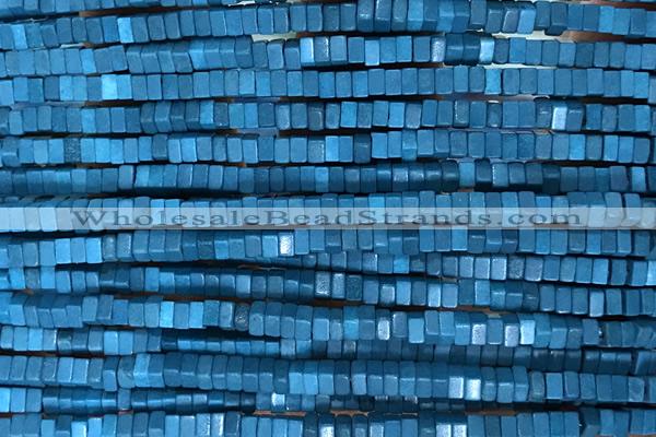 AGAT133 15 inches 2*3*3mm square oxidized agate beads