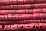 AGAT141 15 inches 2*2mm tyre oxidized agate beads