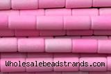AGAT154 15 inches 2*4mm tube oxidized agate beads