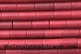 AGAT158 15 inches 2*4mm tube oxidized agate beads