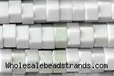 AGAT165 15 inches 2*4mm hexagon oxidized agate beads