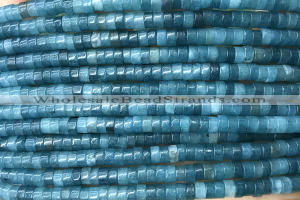 ROND90 15 inches 2*4mm heishi jade gemstone beads