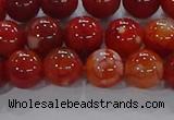 CAA1048 15.5 inches 10mm round dragon veins agate beads wholesale