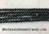 CAA1831 15.5 inches 6mm round banded agate gemstone beads