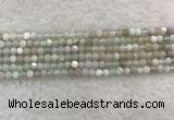 CAA1840 15.5 inches 4mm round banded agate gemstone beads