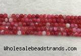 CAA1891 15.5 inches 6mm round banded agate gemstone beads
