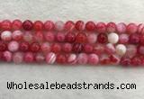 CAA1893 15.5 inches 10mm round banded agate gemstone beads