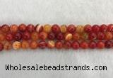 CAA1913 15.5 inches 10mm round banded agate gemstone beads
