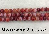 CAA1924 15.5 inches 12mm round banded agate gemstone beads