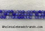 CAA1942 15.5 inches 8mm round banded agate gemstone beads