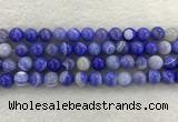 CAA1944 15.5 inches 12mm round banded agate gemstone beads