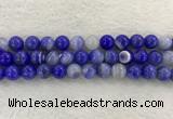 CAA1945 15.5 inches 14mm round banded agate gemstone beads
