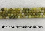 CAA1952 15.5 inches 8mm round banded agate gemstone beads