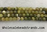CAA1953 15.5 inches 10mm round banded agate gemstone beads