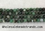 CAA1993 15.5 inches 10mm round banded agate gemstone beads