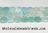 CAA4761 15.5 inches 18*18mm square banded agate beads wholesale