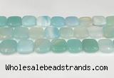 CAA4769 15.5 inches 20*20mm square banded agate beads wholesale