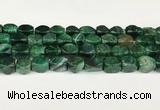 CAA5378 15.5 inches 10*12mm - 11*16mm faceted nuggets agate beads