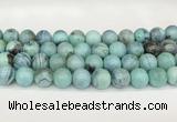 CAA5421 15.5 inches 14mm round agate gemstone beads