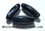CAA5725 22*55mm drum tibetan agate dzi beads wholesale