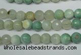 CAG4811 15 inches 6mm faceted round fire crackle agate beads