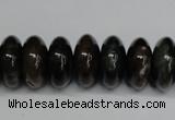 CAG5642 15 inches 8*17mm rondelle agate gemstone beads wholesale