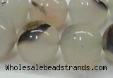 CAG6764 15 inches 14mm round Montana agate beads wholesale
