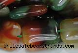 CAG793 15.5 inches 22*30mm rectangle rainbow agate gemstone beads