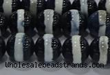 CAG9134 15.5 inches 10mm round tibetan agate beads wholesale