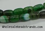CAG9625 15.5 inches 8*12mm drum dragon veins agate beads wholesale