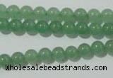 CAJ401 15.5 inches 6mm round green aventurine beads wholesale