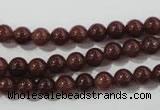 CAJ451 15.5 inches 6mm round purple aventurine beads wholesale
