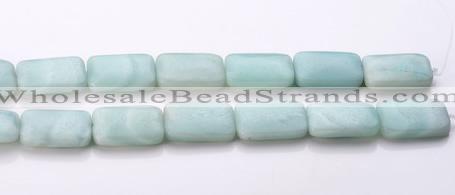 CAM74 18*25mm rectangle natural amazonite beads Wholesale