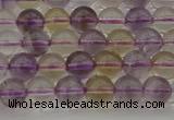 CAN166 15.5 inches 6mm round natural ametrine beads wholesale