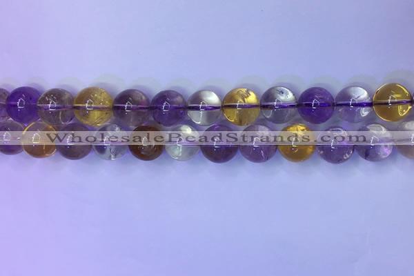 CAN222 15.5 inches 10mm round ametrine gemstone beads wholesale