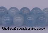 CAQ125 15.5 inches 12mm round AAA grade natural aquamarine beads