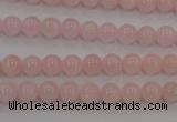 CAQ481 15.5 inches 6mm round natural pink aquamarine beads