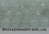 CAQ820 15.5 inches 6mm faceted round aquamarine beads wholesale