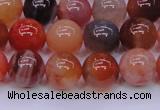 CBC404 15.5 inches 12mm A grade round orange chalcedony beads