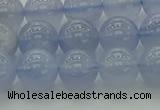 CBC453 15.5 inches 10mm round blue chalcedony beads wholesale