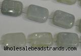 CCE20 15.5 inches 10*12mm rectangle natural celestite gemstone beads