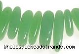 CCH24 16 inches green jade chips gemstone beads wholesale