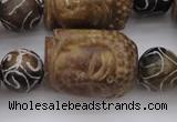 CCJ236 15.5 inches 22*28mm carved buddha China jade beads
