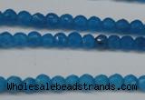 CCN1200 15.5 inches 4mm faceted round candy jade beads wholesale