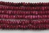 CCN1350 15.5 inches 2*4mm faceted rondelle candy jade beads