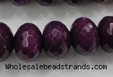 CCN1378 15.5 inches 13*18mm faceted rondelle candy jade beads