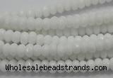 CCN1592 15.5 inches 4*6mm faceted rondelle candy jade beads