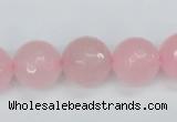 CCN1855 15 inches 14mm faceted round candy jade beads wholesale
